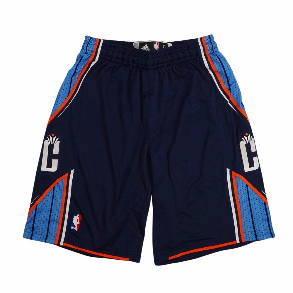 adidas Orlando Magic NBA Blue Authentic On-Court Climacool Team Game Shorts for Men - Breathable Basketball Shorts for Training & Games