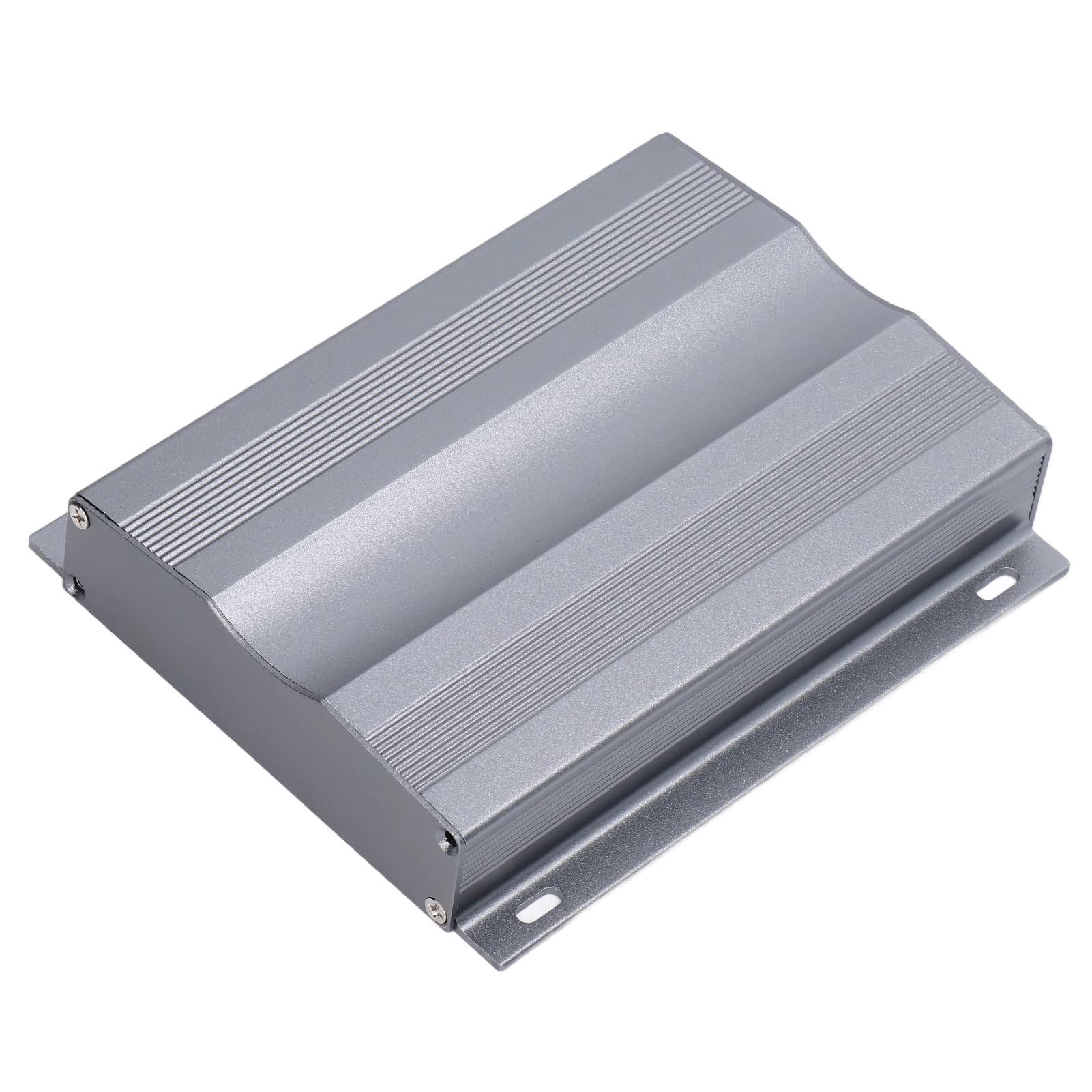 Aluminum Alloy Electrical Enclosure Box with Heat Dissipation for Circuit Board, GPS, Decoder & Power Amplifier - Durable Metal Case with Screws for Electronics Protection & DIY Projects