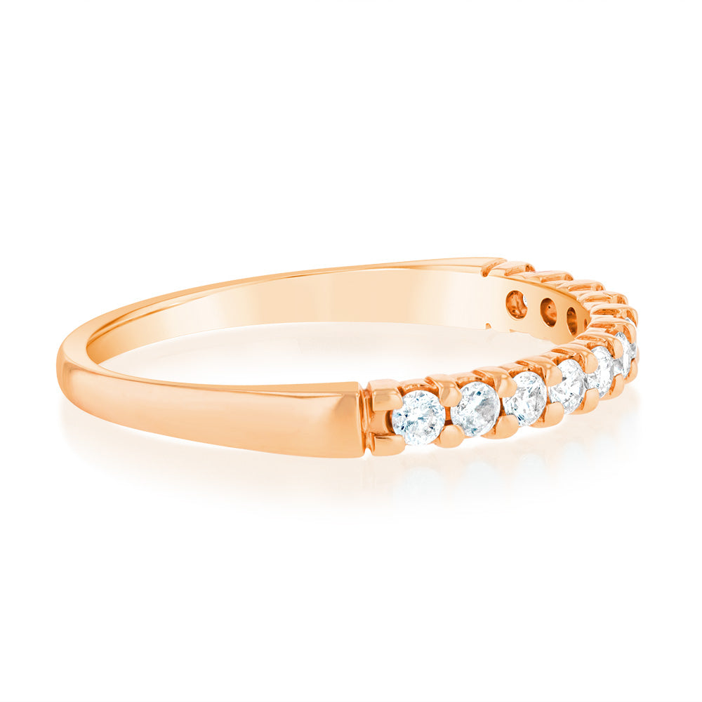 18ct Rose Gold Diamond Ring - 0.25 Carat Solitaire Engagement Ring for Women | Perfect for Proposals, Anniversaries & Special Occasions