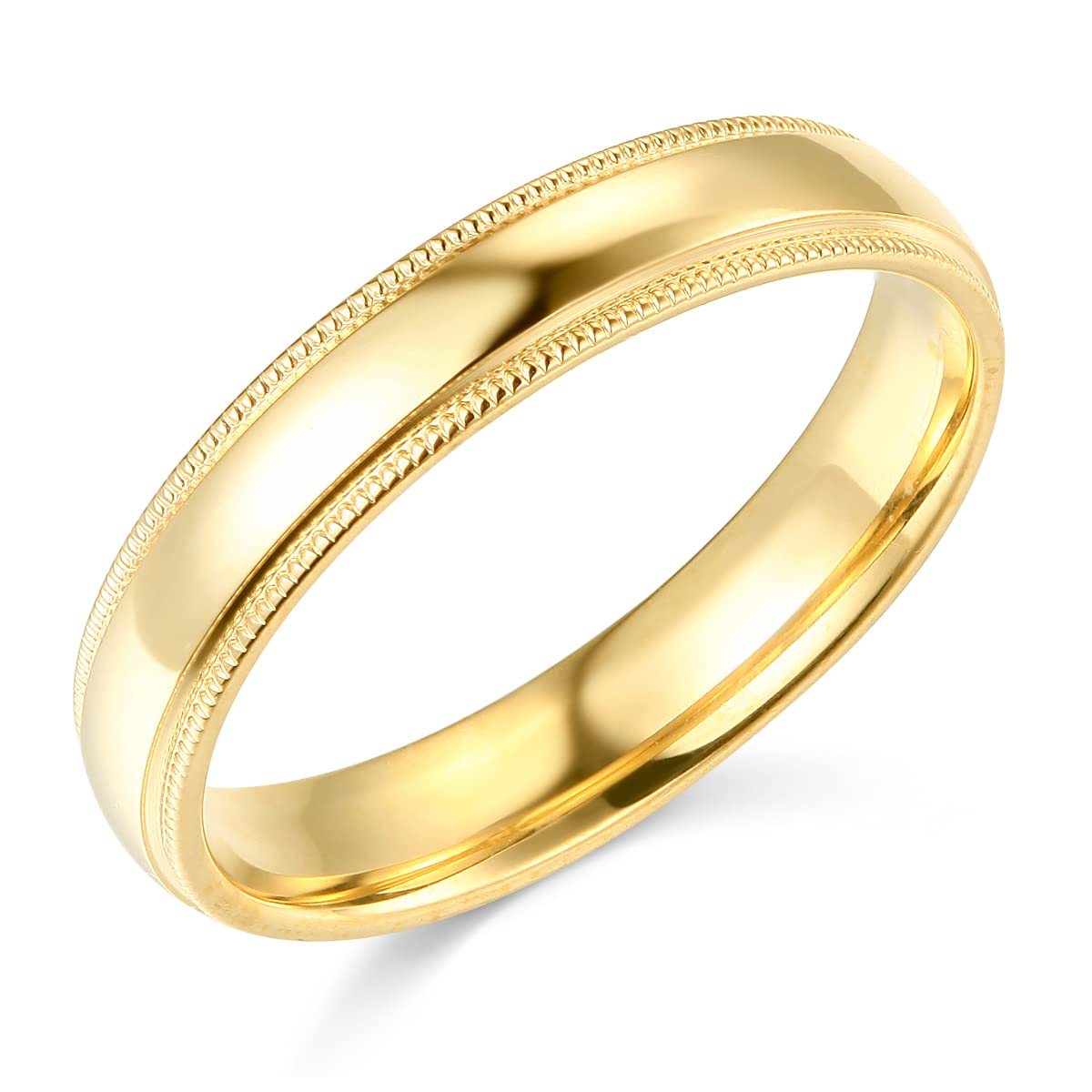 14k Solid Gold Wedding Bands for Couples - Wellingsale