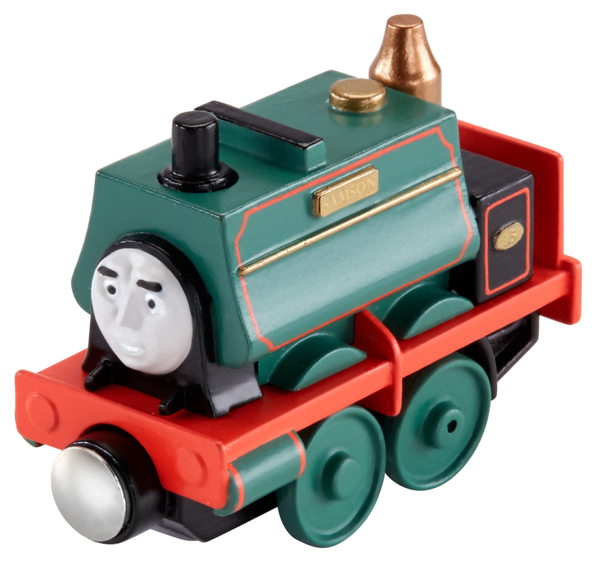 Thomas & Friends Take-n-Play Samson Toy Train - Interactive Push Along Engine for Kids | Perfect for Pretend Play, Travel & Preschool Learning Activities