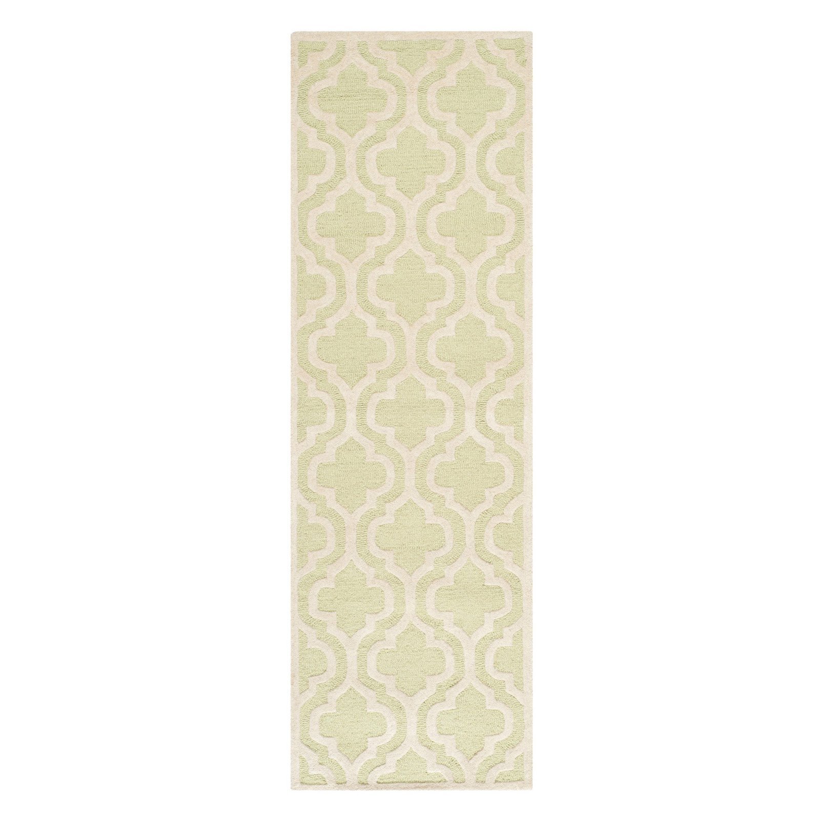 SAFAVIEH Cambridge Collection 6' Round Lavender/Ivory Moroccan Wool Area Rug - Handmade Premium Quality for Living Room, Bedroom & Office Decor