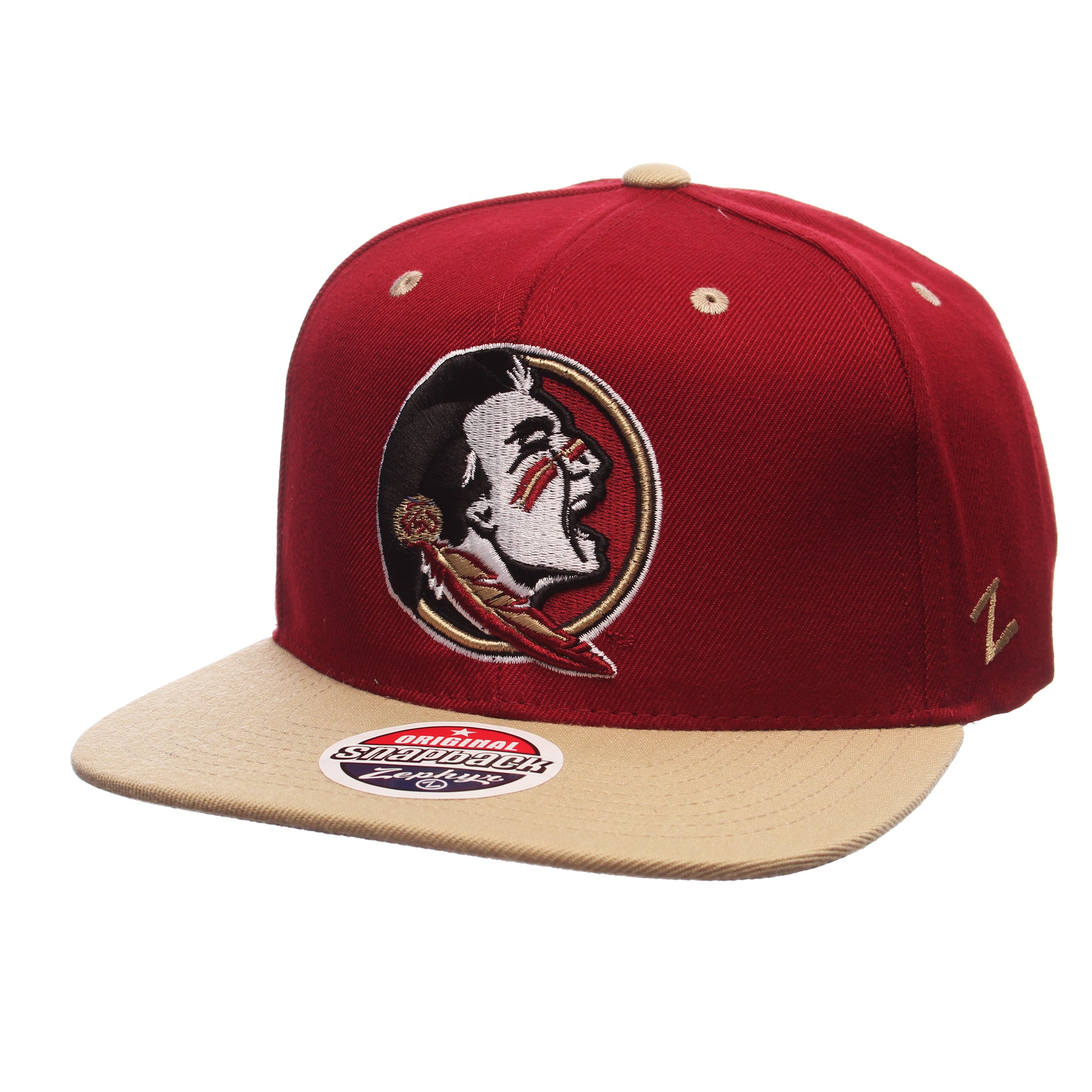 Z11 6-Panel Superstar Snapback Cap - NCAA Flat Bill Adjustable Baseball Hat for Men & Women | One Size Fits Most | Perfect for Sports, Streetwear & Casual Outfits