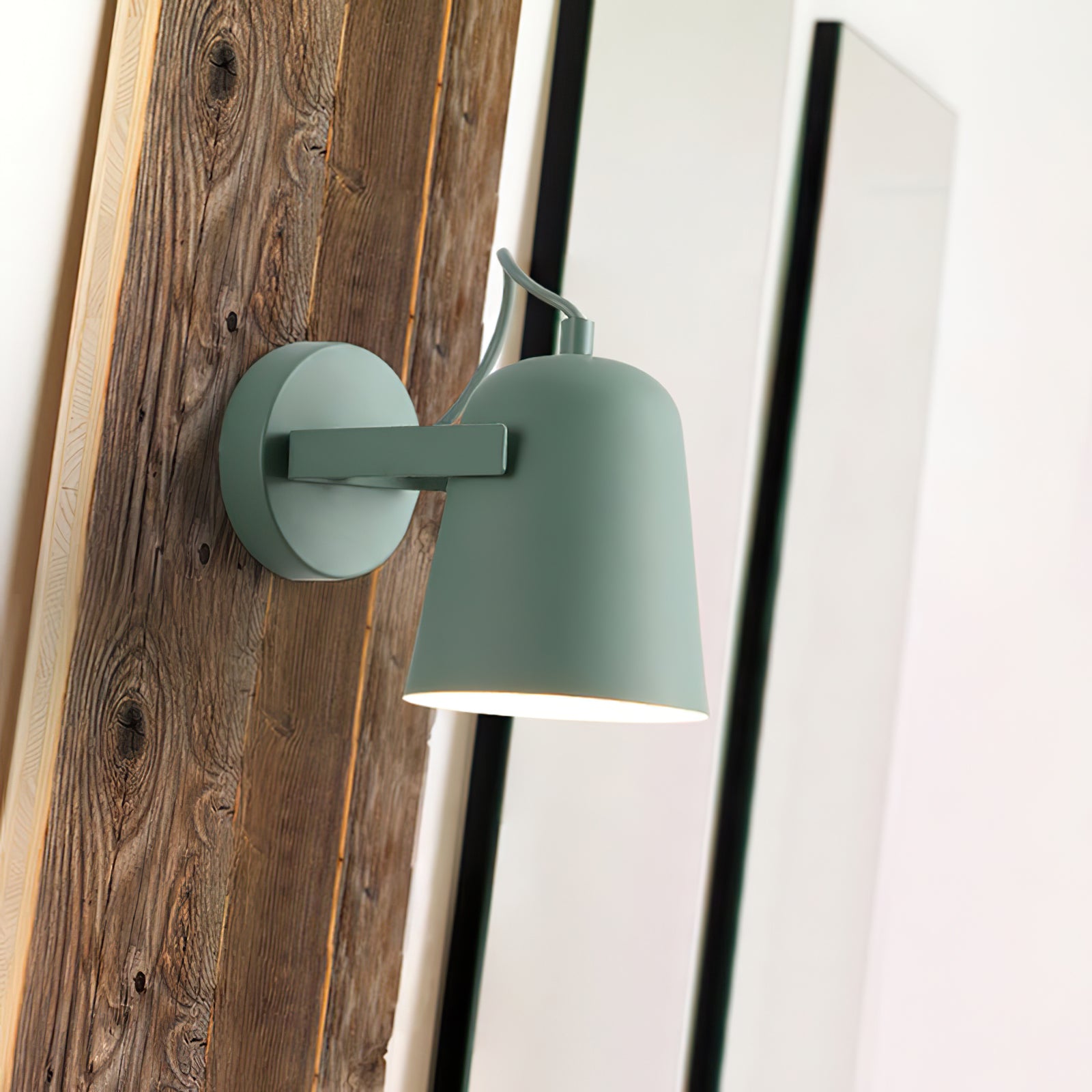 Rotatable Wall Lamp with Adjustable Bells - Modern LED Sconce Light for Bedroom, Living Room & Hallway Decor