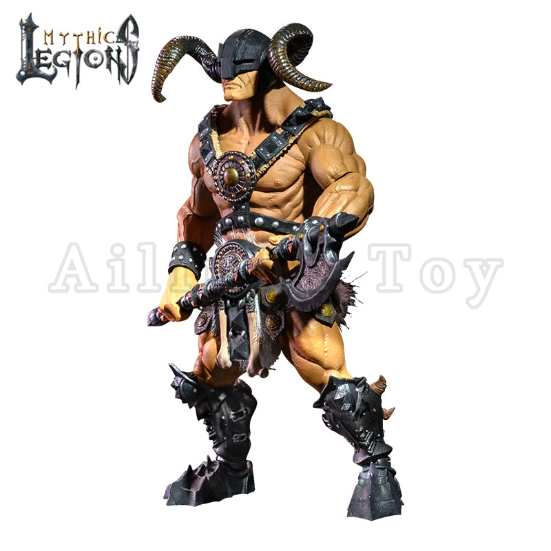 Mythic Legions 1/12 Scale 9-Inch Action Figure - Bolthor the Tower (Siege at Bjorngar Wave) by Four Horsemen Studios | Collectible Fantasy Warrior for Display & Role-Playing Games