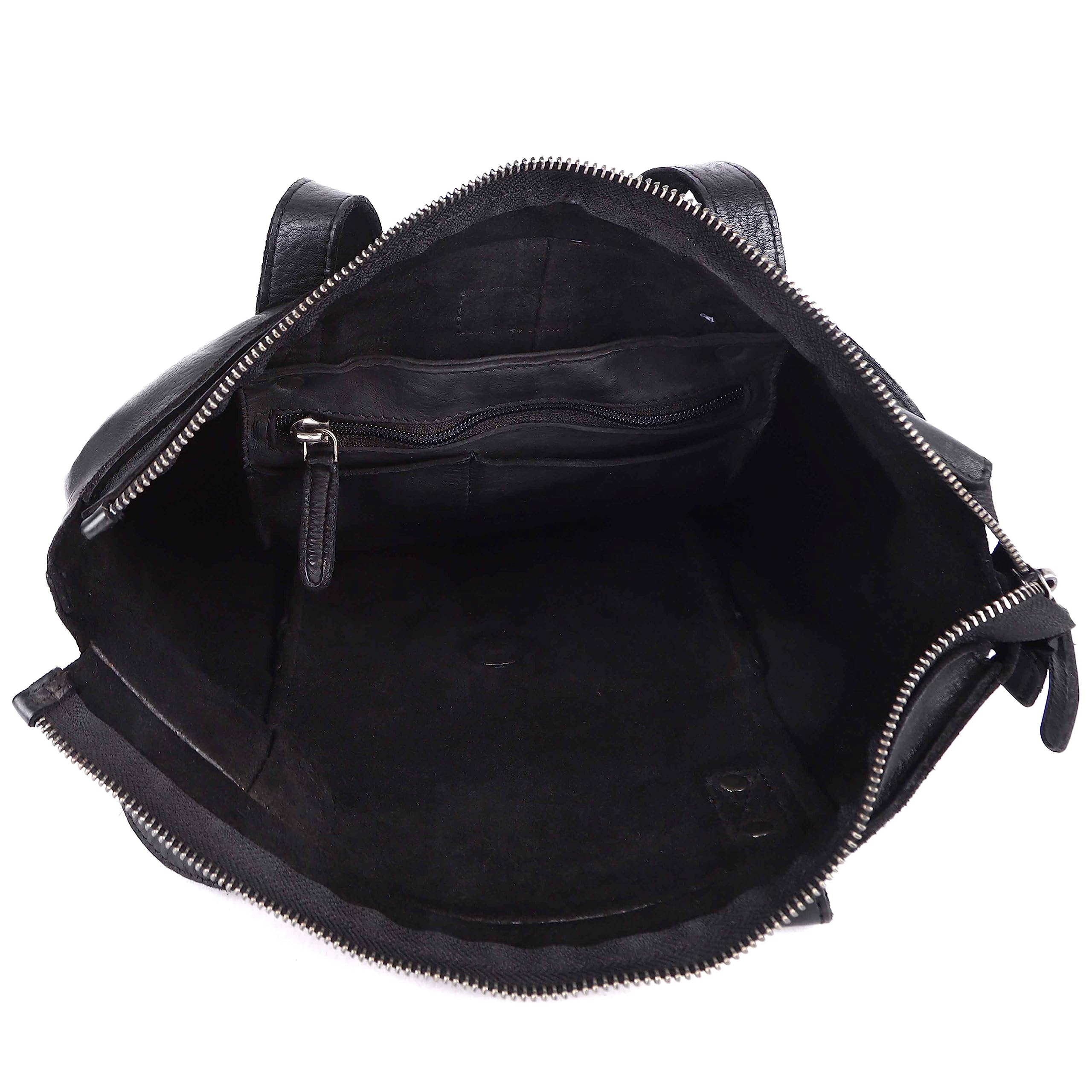 Genuine Leather Women's Tote Handbag - Stylish Satchel Purse with Top Handle & Shoulder Strap for Work, Travel & Everyday Use