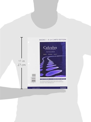 Calculus for Scientists and Engineers: Early Transcendentals - Loose Leaf Edition with MyLab Math & Pearson eText Access Card | Ideal for STEM Students & Professionals | Perfect for University Courses, Self-Study & Engineering Reference