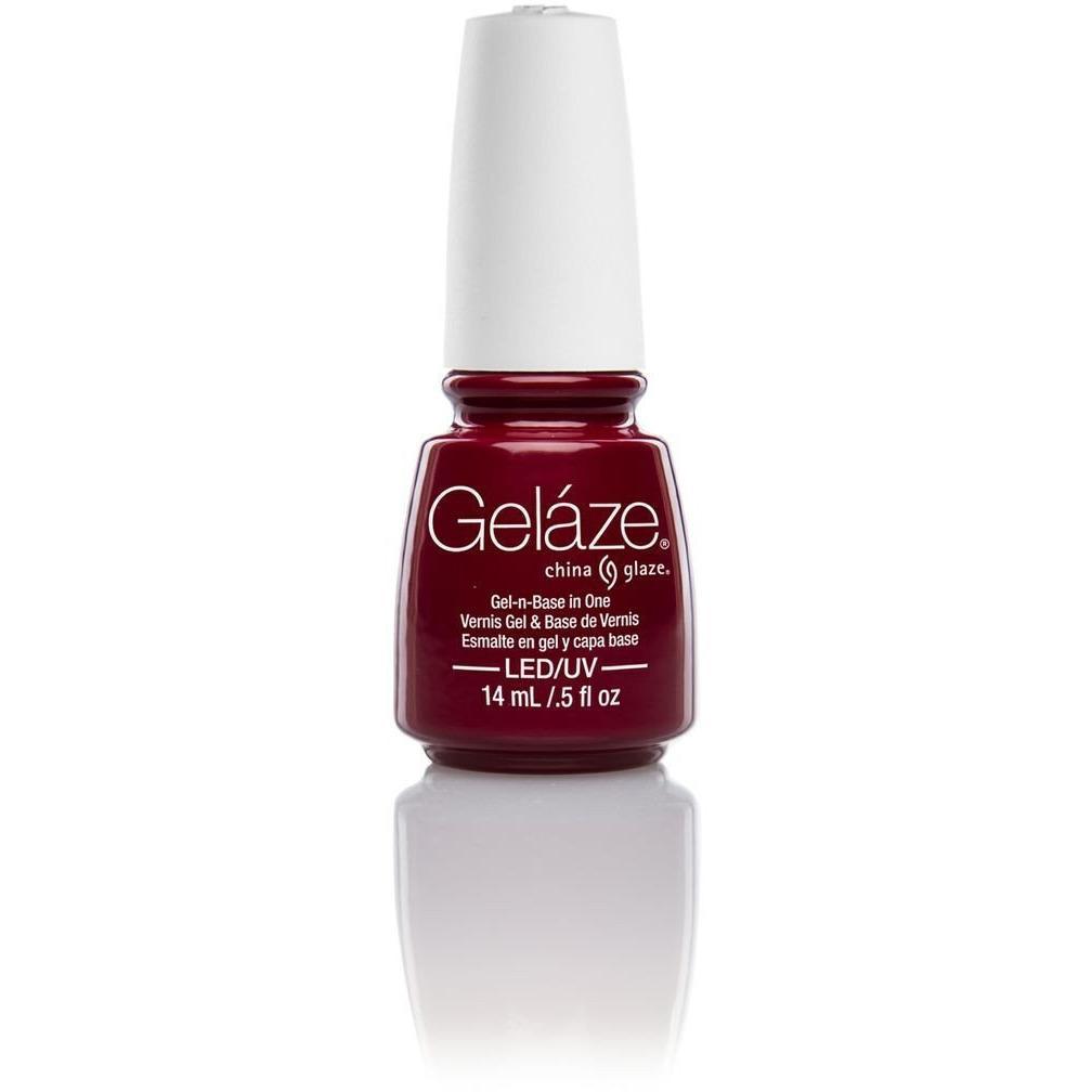 China Glaze Gelaze Seduce Me Nail Polish - 0.5 oz / 14.7ml (#81631) - Long-Lasting Gel-Like Shine for Salon-Quality Manicures at Home