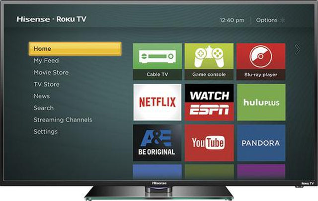 Hisense 48H4 48-Inch 1080P Full HD Smart LED TV with 60Hz Refresh Rate - Perfect for Living Rooms, Bedrooms, and Small Spaces