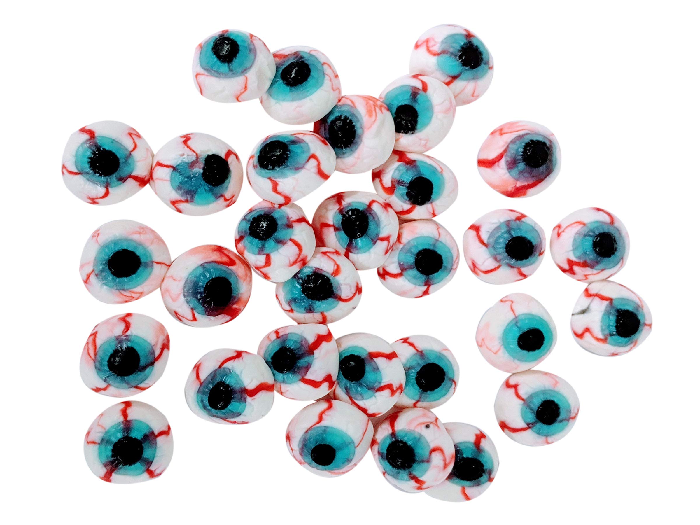 5 LB Resealable Stand Up Bag of Gummy Eyeballs - Halloween Bloody Eyeball Candy - Scary Novelty Treats for Trick or Treat, Party Favors & Haunted House Decor - Perfect for Halloween Parties, Classroom Treats & Prank Gifts