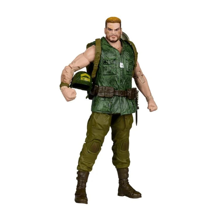 DC Multiverse Sergeant Rock Collector Edition Action Figure - Premium Collectible for DC Fans, Display & Play - Perfect for Home Decor, Office Display & Comic Book Collections