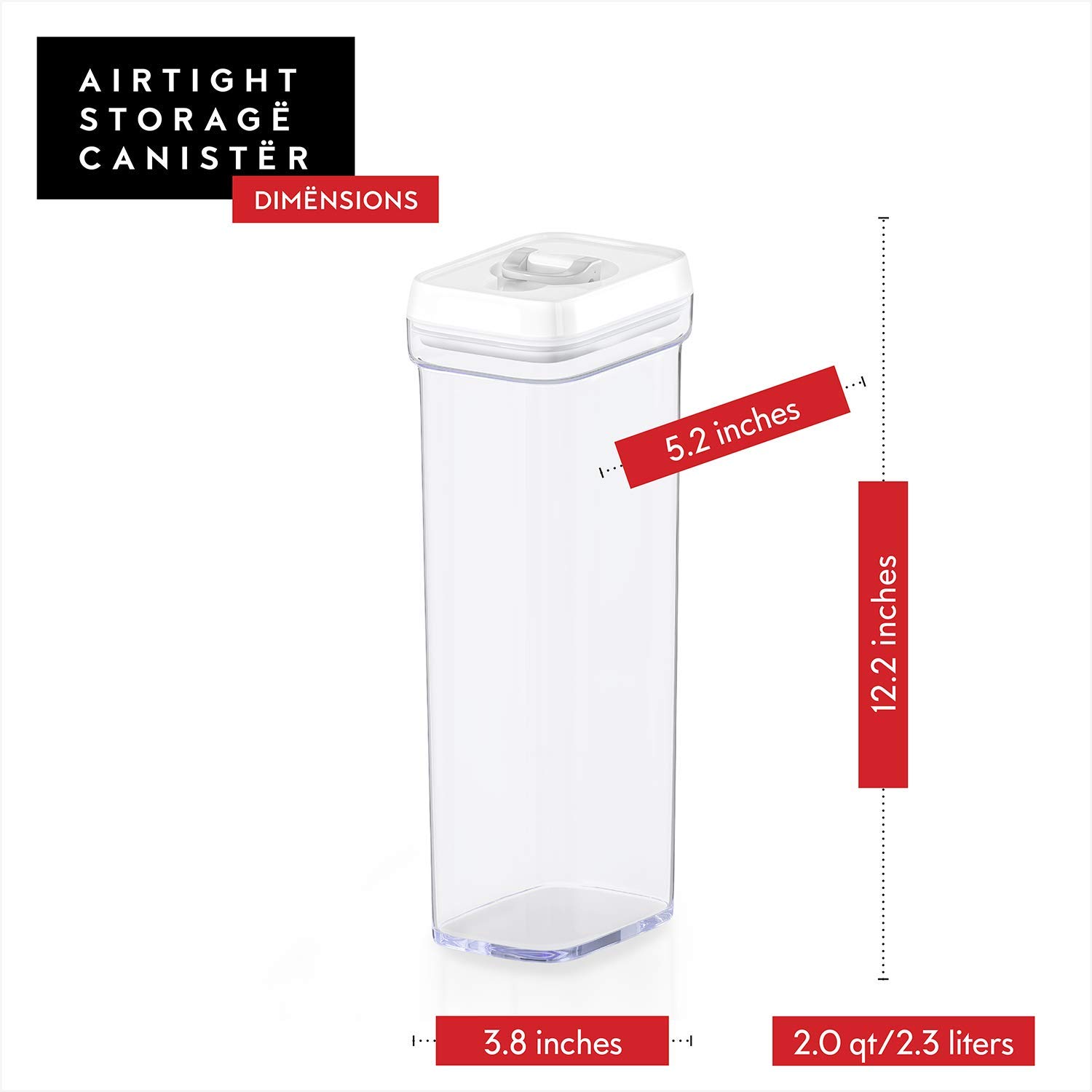 DWËLLZA 7-Piece Airtight Food Containers Set - BPA-Free for Pasta, Snacks & More - Perfect for Kitchen Pantry Storage