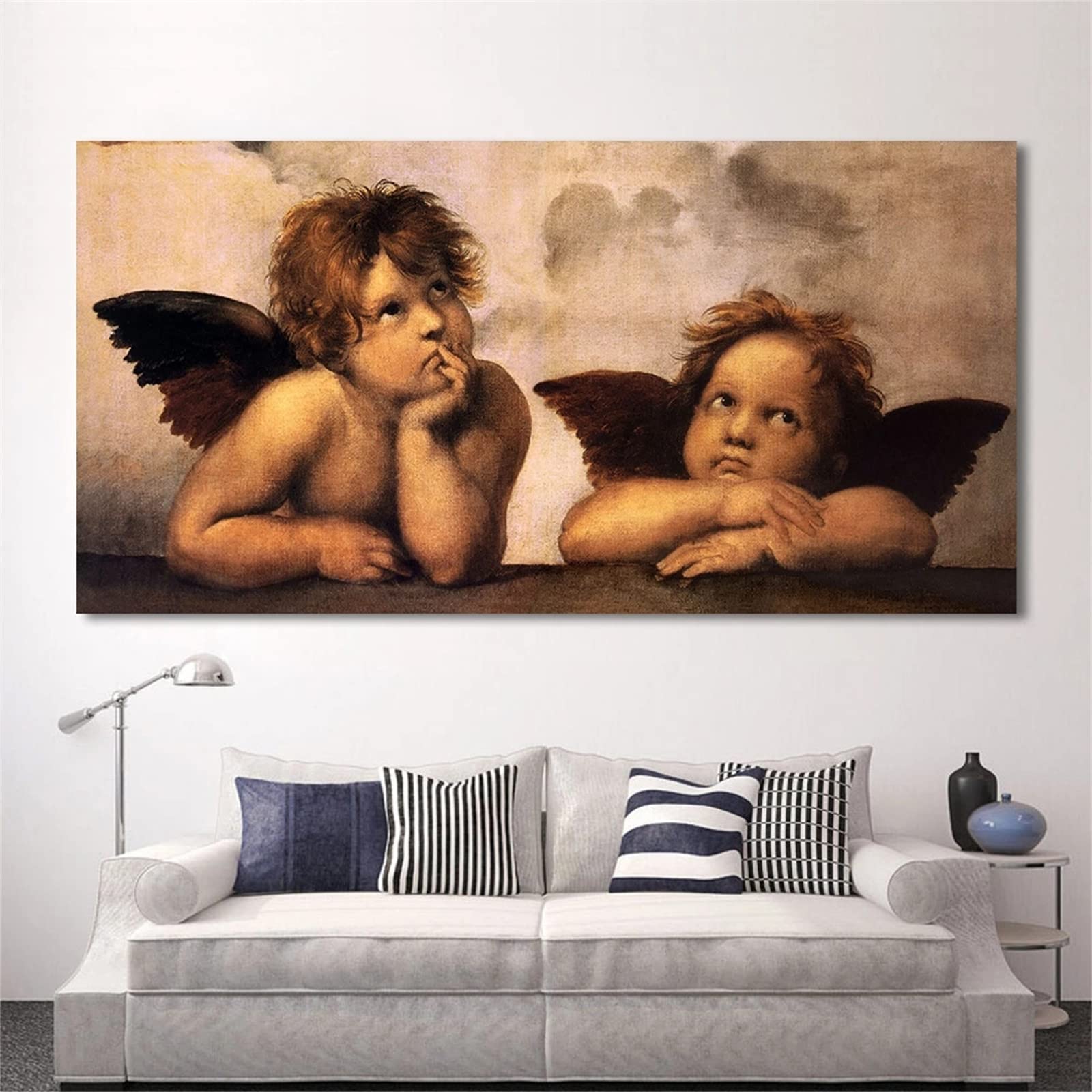 5D Diamond Painting Angel Baby Wing - Large DIY Diamond Art Kit for Adults & Kids, Full Round Drill Gem Painting (32x88in) - Perfect for Home Decor, Wall Art & Unique Gift Ideas | Relaxing Craft Activity for Stress Relief & Creative Hobbies