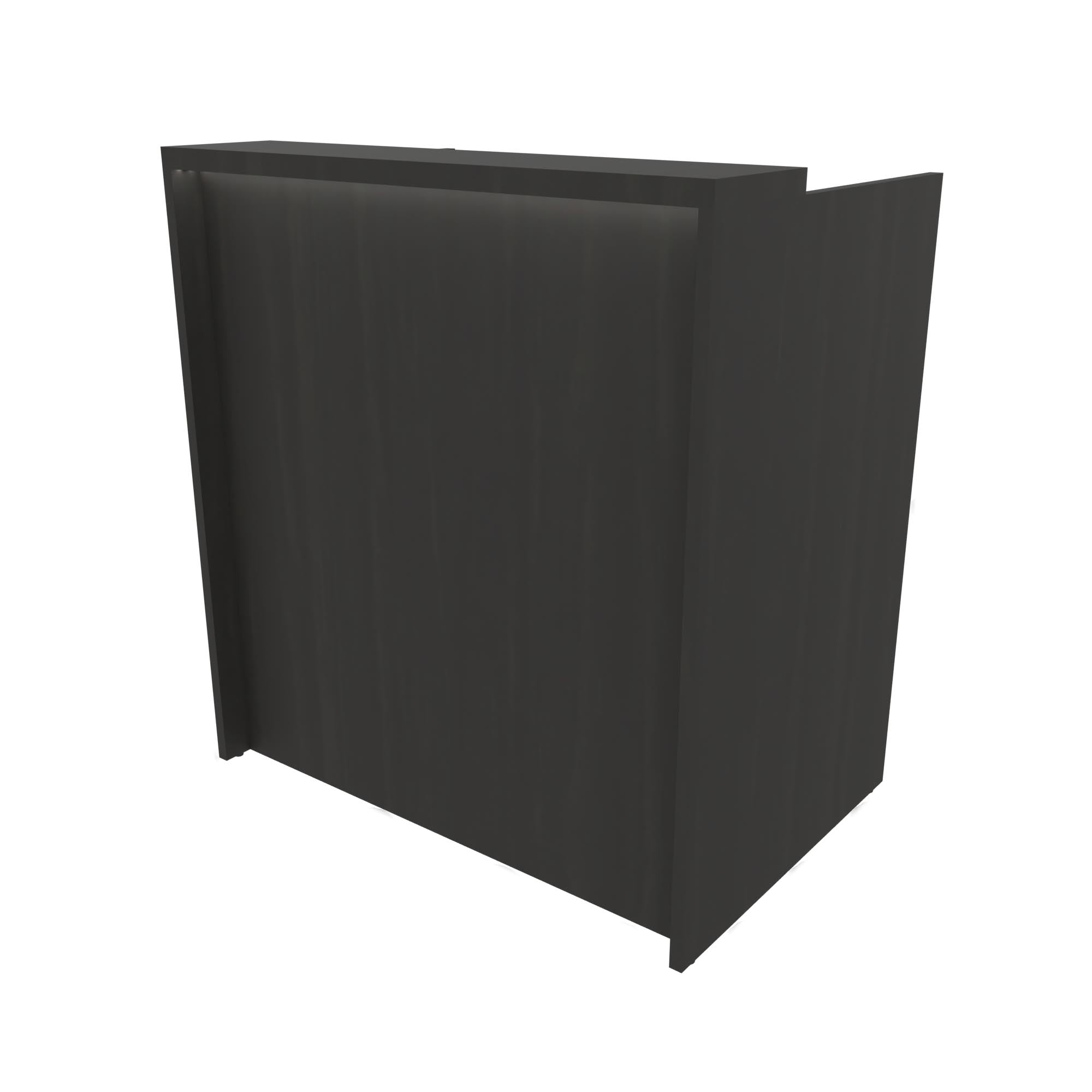 Modern Nico LED Accent Light Concierge Desk - Stylish Reception Table with Built-in Lighting for Hotels, Offices & Luxury Lobbies