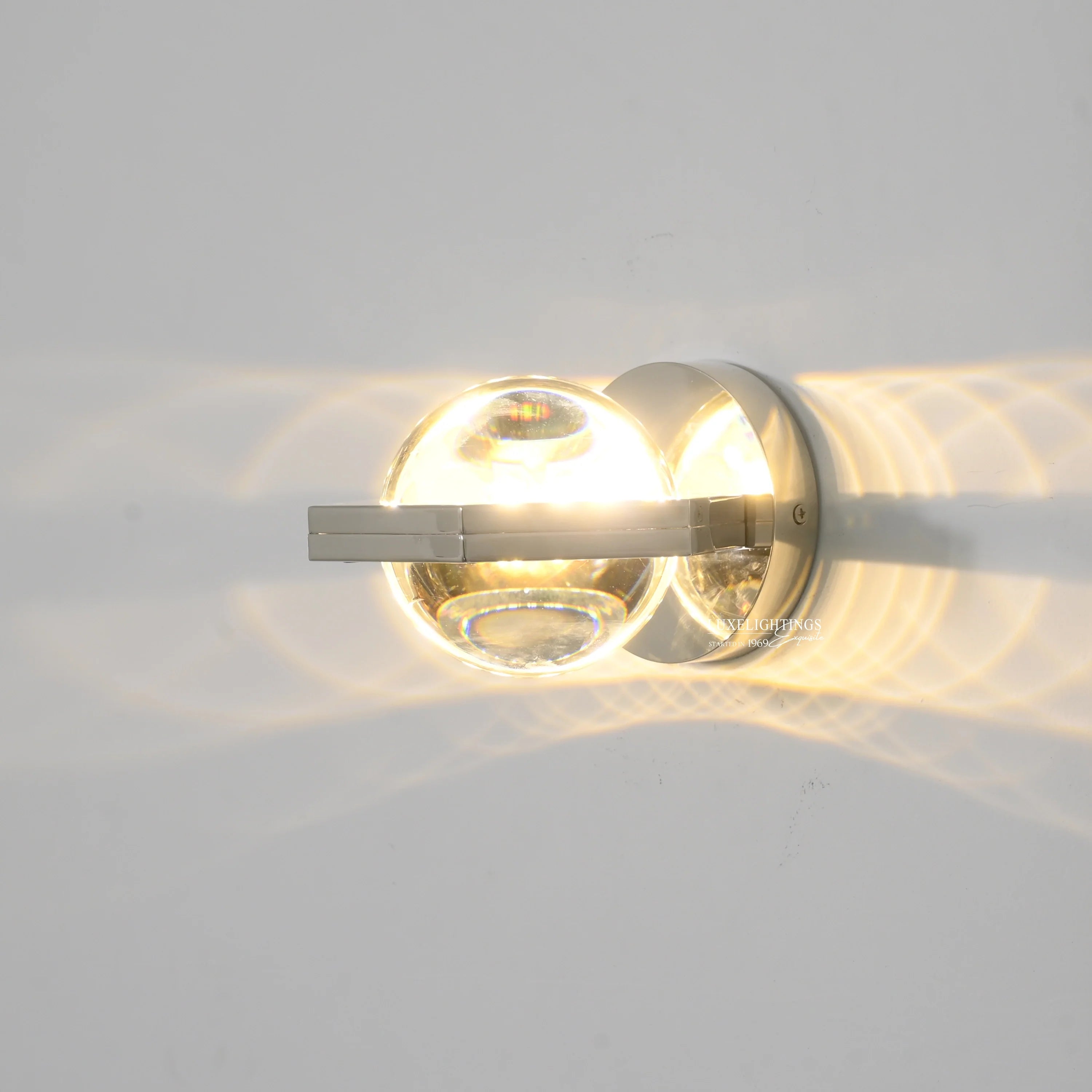 Besty Wall Sconce - Modern LED Wall Light Fixture with Adjustable Arms for Bedroom, Living Room, and Hallway Lighting | Energy Efficient & Easy Installation