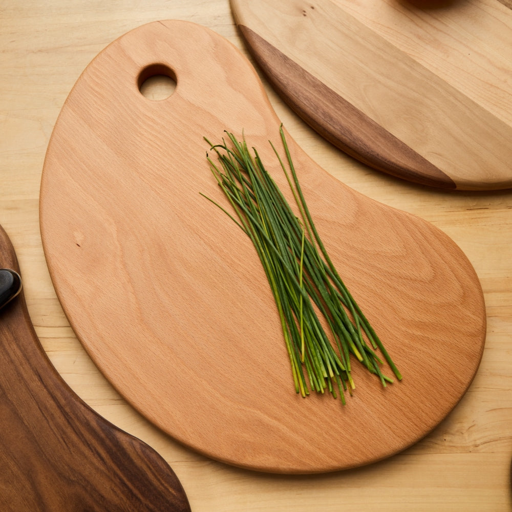 Eco-Friendly Zero Waste Bamboo Cutting Boards for Kitchen - Perfect for Meal Prep, Chopping Vegetables & Serving Charcuterie