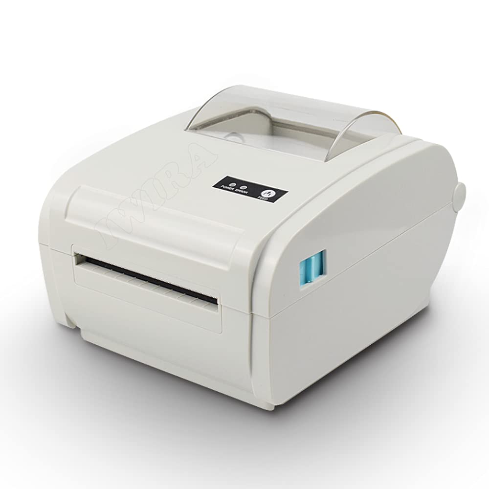 Thermal Label Printer for Shipping & Product Labels - Compatible with Windows, Mac, Linux - Works with UPS, Shopify, Amazon, eBay - USB White Label Maker for Clothing, Shelf & Color Labels - Perfect for E-commerce, Retail & Warehouse Use