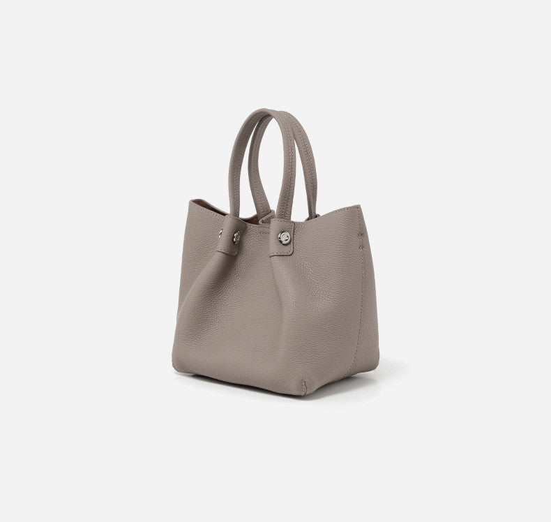 Premium Genuine Leather Carryall Tote Bag for Women & Men - Stylish & Durable Travel, Work & Everyday Use