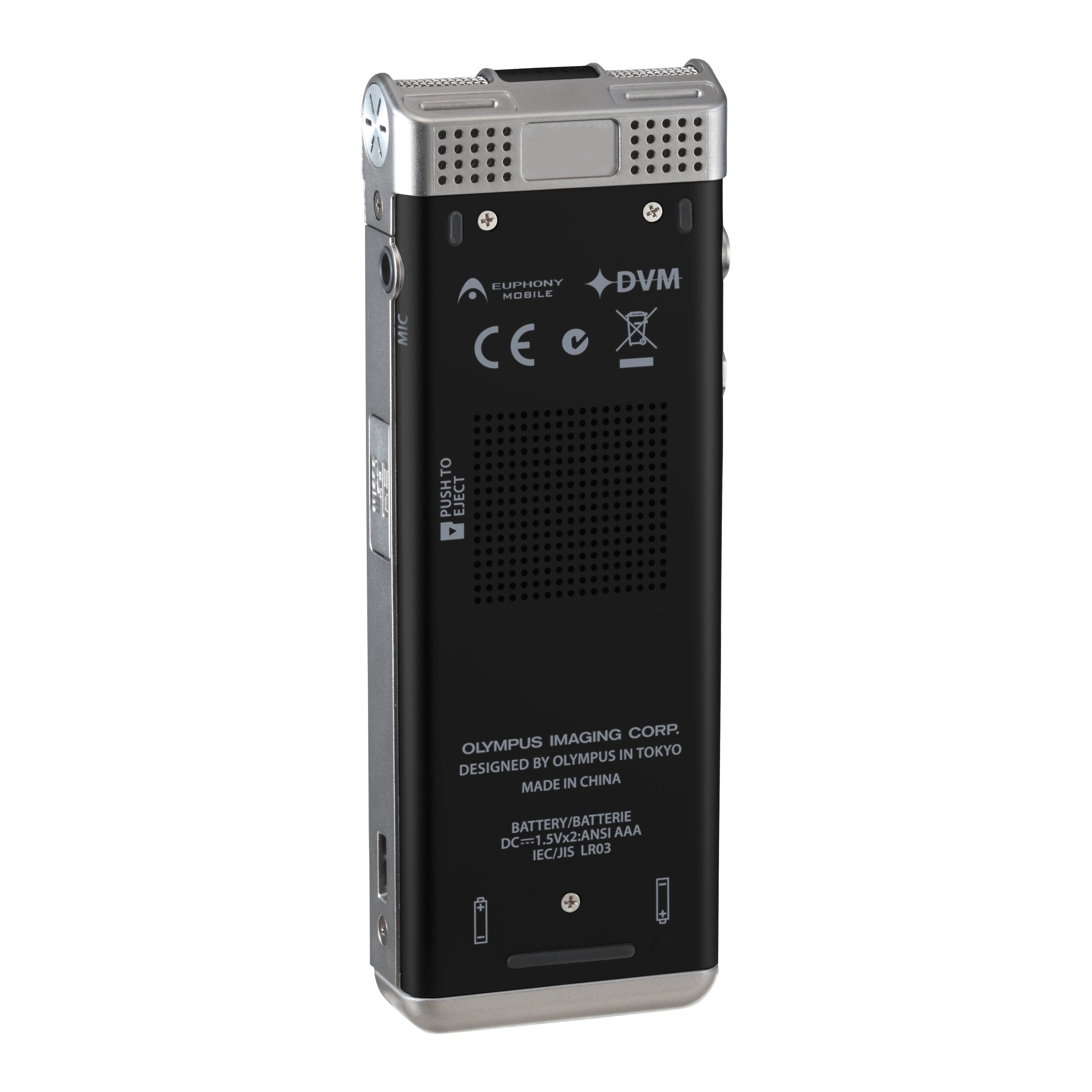 Olympus DM-670 8GB Digital Voice Recorder with CS-138 Carrying Case, Rechargeable Batteries, Stereo Earphones & USB Cable - Perfect for Lectures, Interviews & Meetings