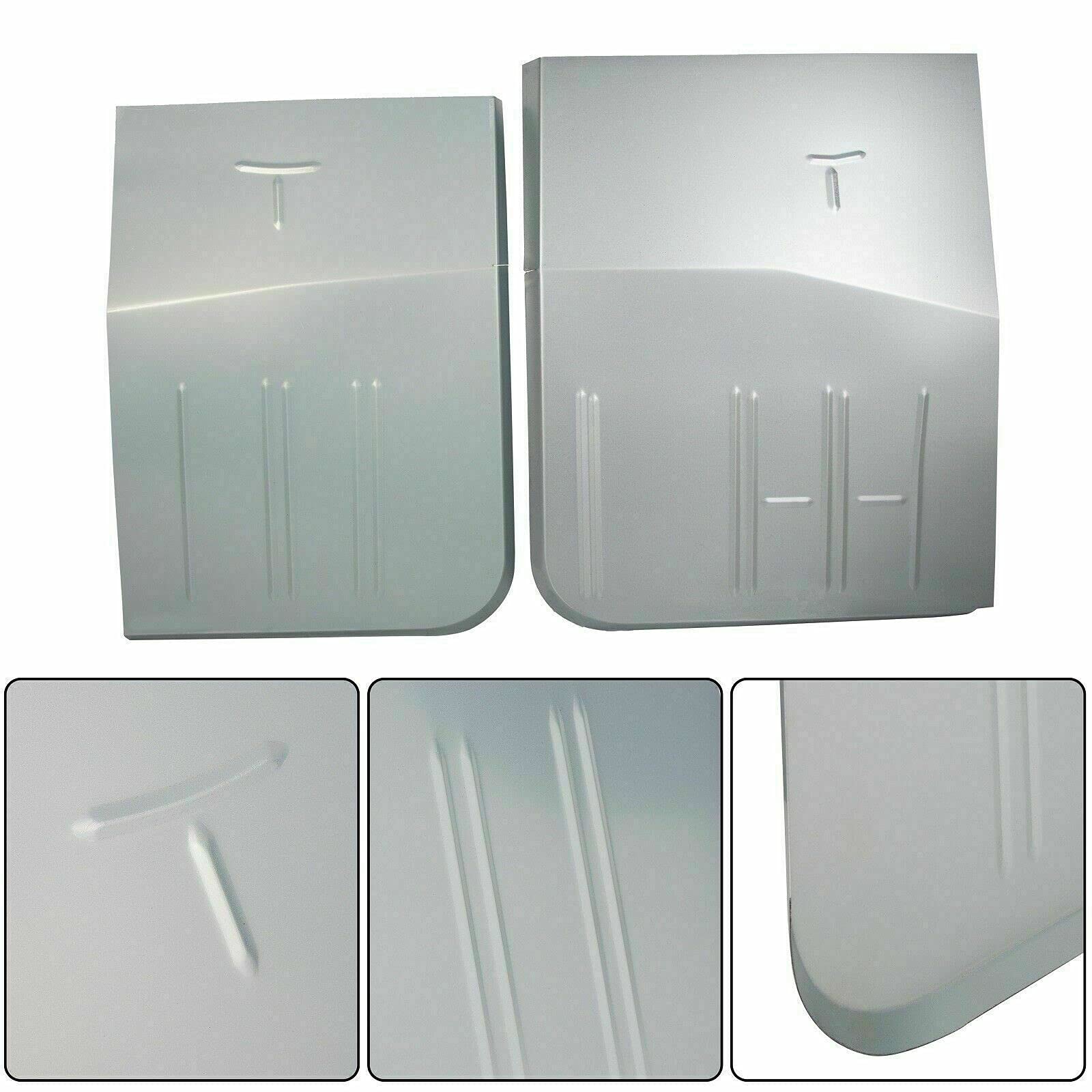 ET-342 Coated Steel Front Floor Pan Pair - Durable Replacement for Car & Truck Floor Repair | Perfect for Rust Repair & Vehicle Restoration Projects