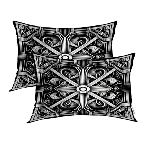 Black15 Geometric Pattern Black03