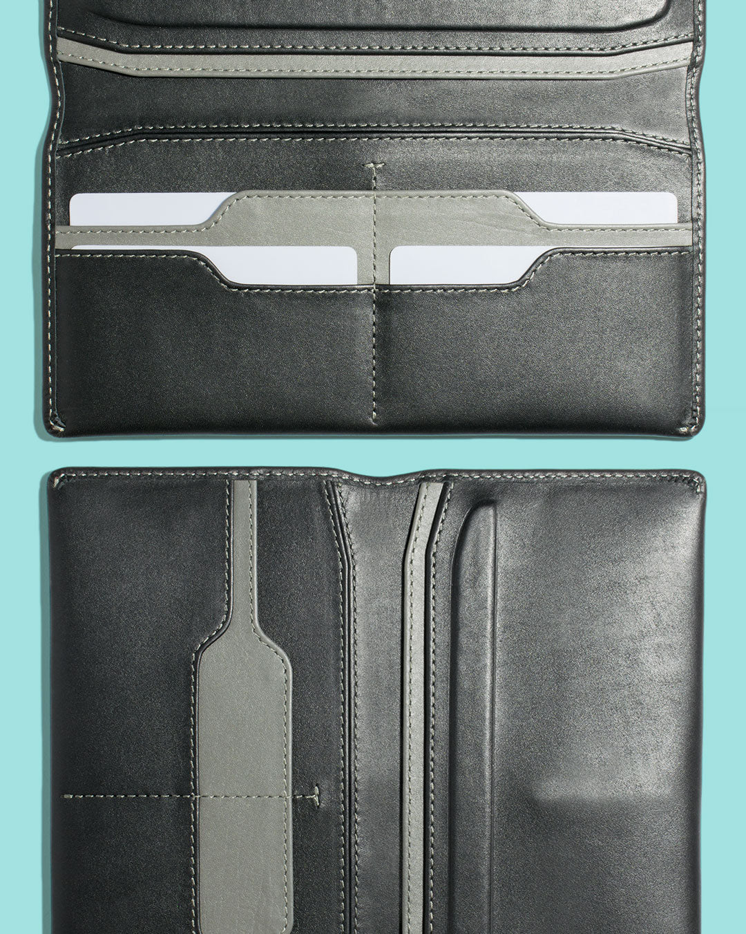 Premium Space-Themed Long Wallet for Men & Women - RFID Blocking Slim Bifold Wallet - Perfect for Travel, Business & Everyday Use