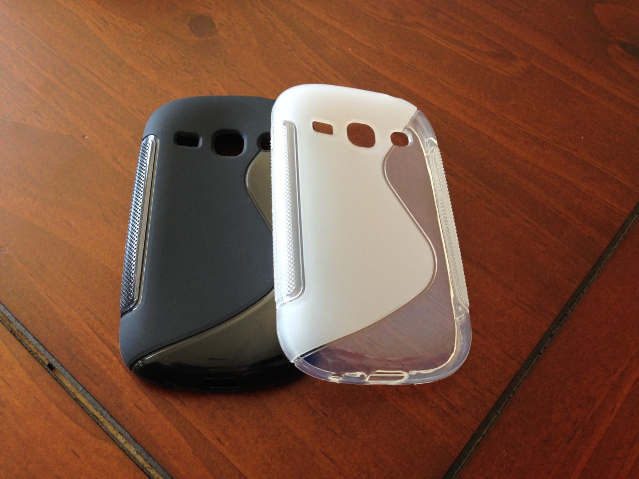 2 Pack Samsung Galaxy Fame S6810 Phone Case with Screen Protector - Slim Protective Cover for Everyday Use, Travel & Work