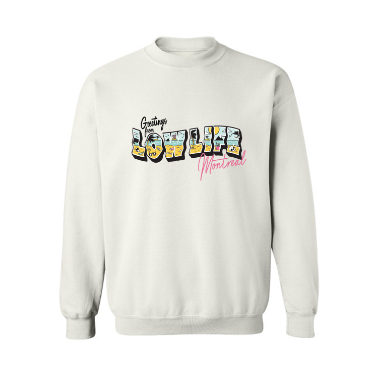 Stylish Greetings Crewneck Sweatshirt - Comfortable & Trendy Pullover for Casual Wear, Street Style, and Everyday Outfits