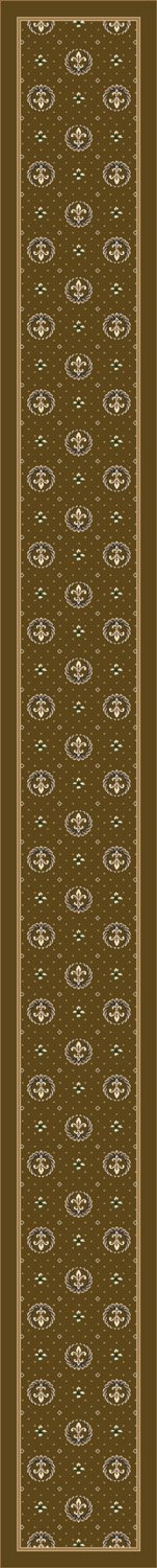 Design Center Madison Tobacco Rug Runner 2'4