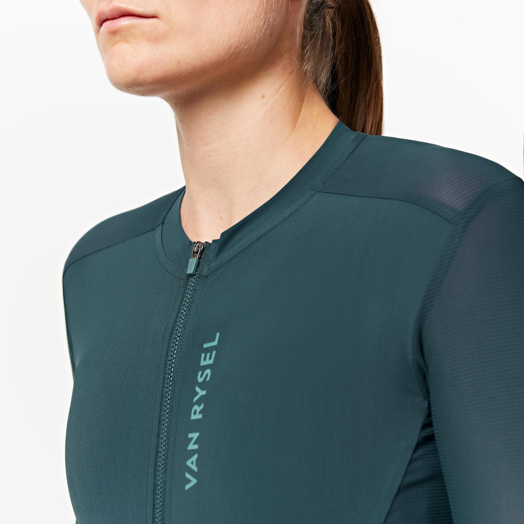 Van Rysel Unisex RCR 2 Short Sleeve Cycling Jersey - Breathable & Quick-Dry for Road Biking & Training - Perfect for Men & Women Cyclists