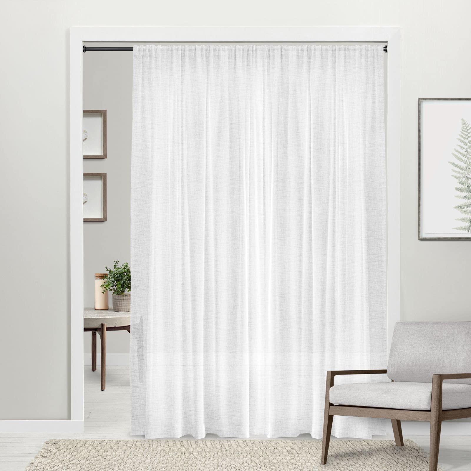 Premium Adjustable Tension Curtain Rod 36
