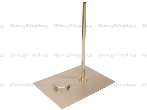 ROXYDISPLAY Male Mannequin with White Jersey Cover, Short Round Stand (JF-33M01+BS-04S+CAP-M04) - Perfect for Retail Stores, Boutiques, and Fashion Displays