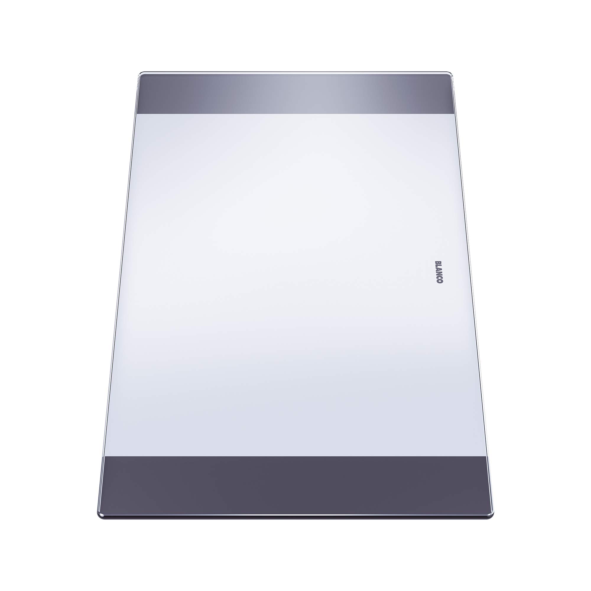 BLANCO 224390 Premium Safety Glass Cutting Board - Durable, Non-Slip, Dishwasher Safe - Perfect for Kitchen, Food Prep & Serving