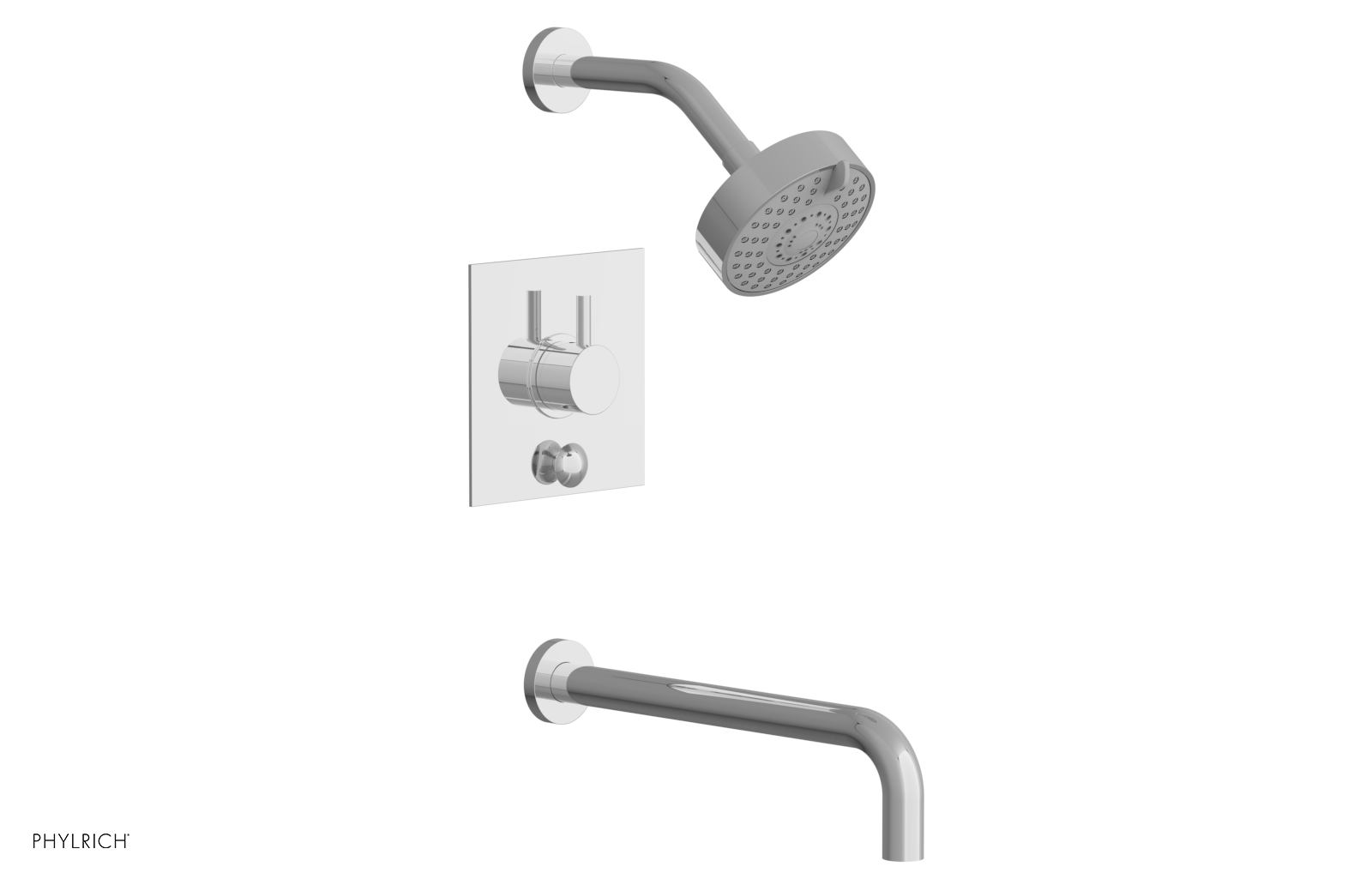 BASIC II 12 Pressure Balance Tub and Shower Set 230S 29 12 - Durable Bathroom Faucet for Relaxing Showers & Spa-Like Experience
