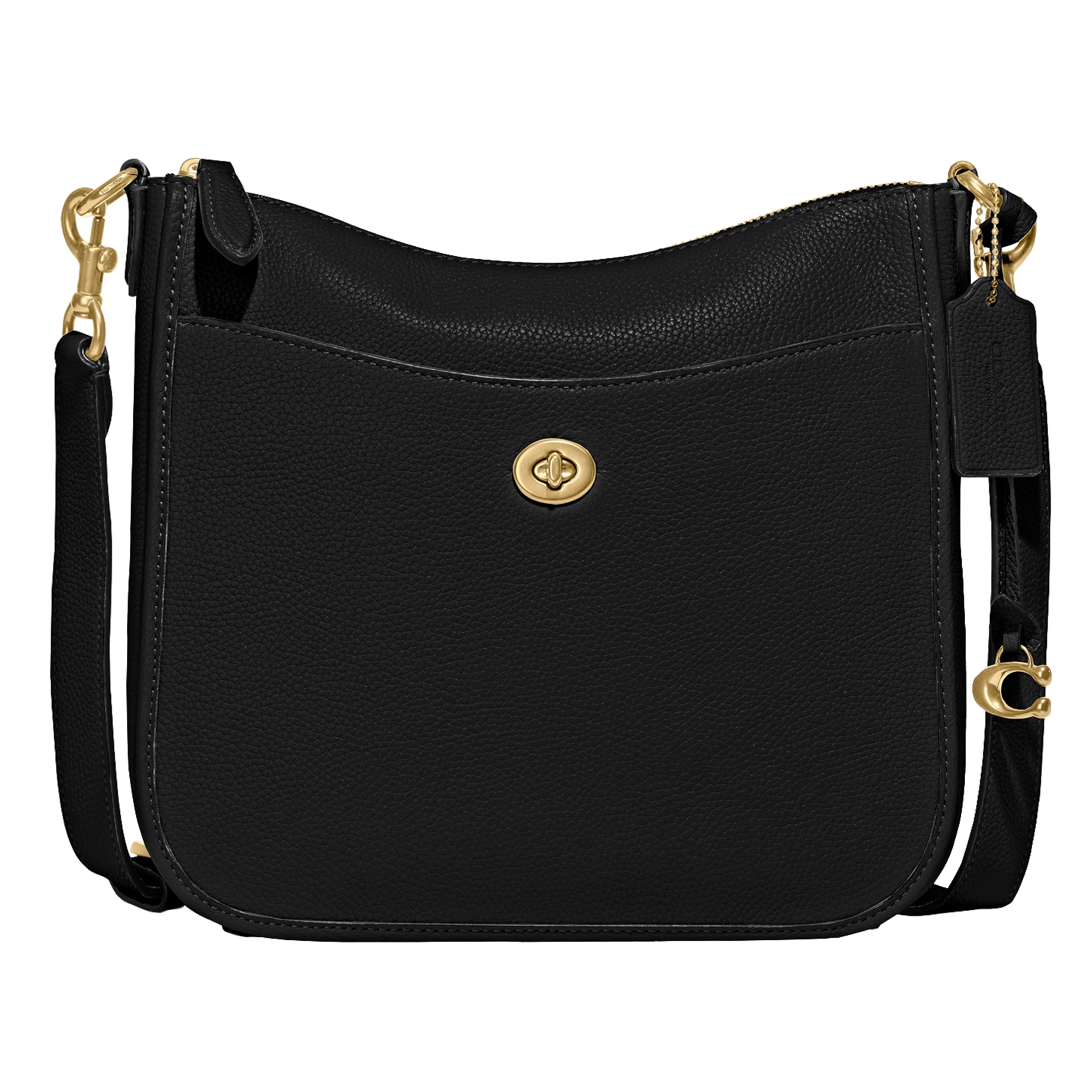 Coach Leather Chaise Crossbody Bag for Women - Stylish & Compact Purse for Daily Use