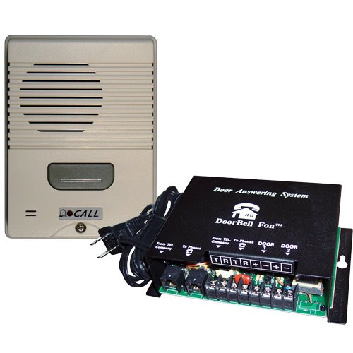 Smart Video Door Intercom System - Wireless Doorbell Camera with 2-Way Audio, Night Vision & Mobile App - Perfect for Home Security, Apartment Entry, and Office Access Control
