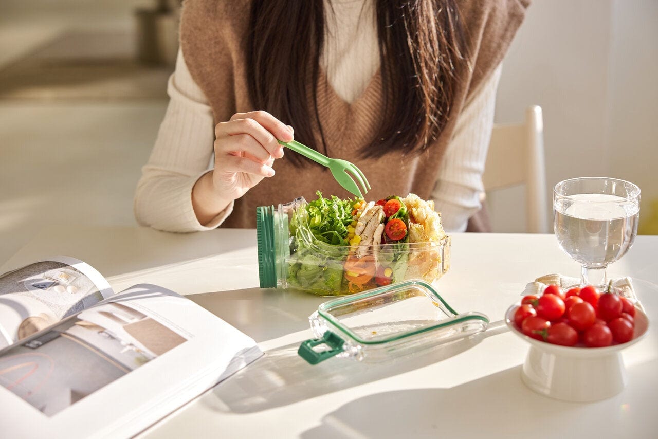 Prepara Salad Pod - Fresh & Convenient Salad Maker for Healthy Meals - Perfect for Home, Office, and On-the-Go Lifestyles
