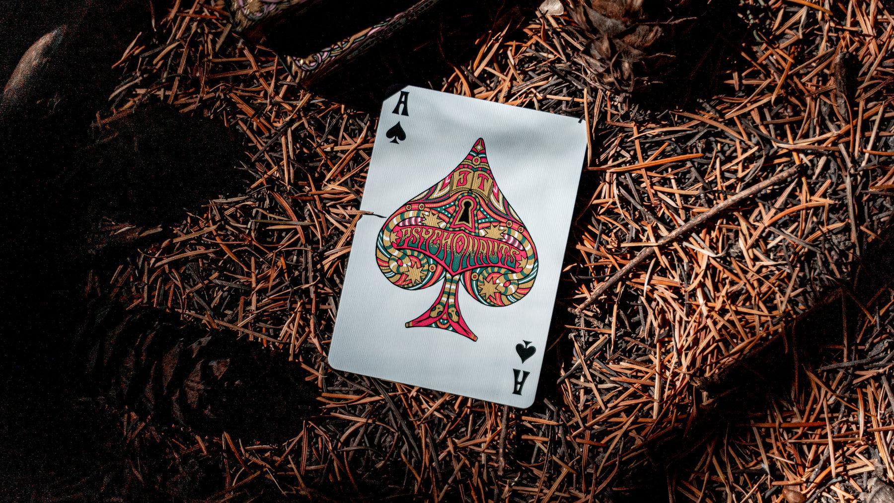Psychonauts Themed Playing Cards - Pink Deck for Card Games, Magic Tricks & Collectibles | Perfect for Game Nights, Parties & Gifts