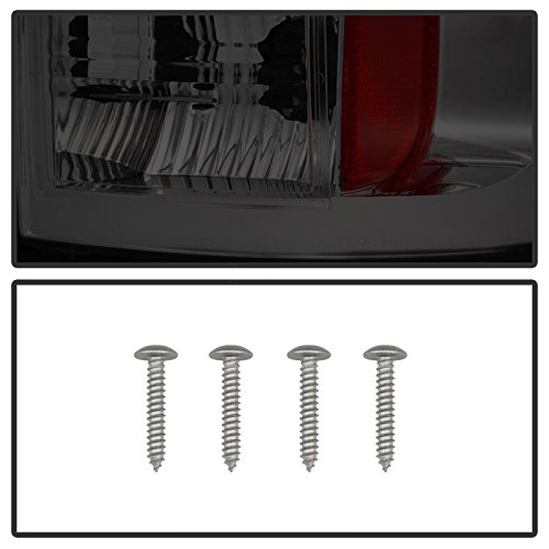 Spyder Auto 5002655 LED Tail Lights - Chrome/Smoked Style for Trucks & SUVs - Enhanced Visibility & Stylish Upgrade for Night Driving & Custom Builds