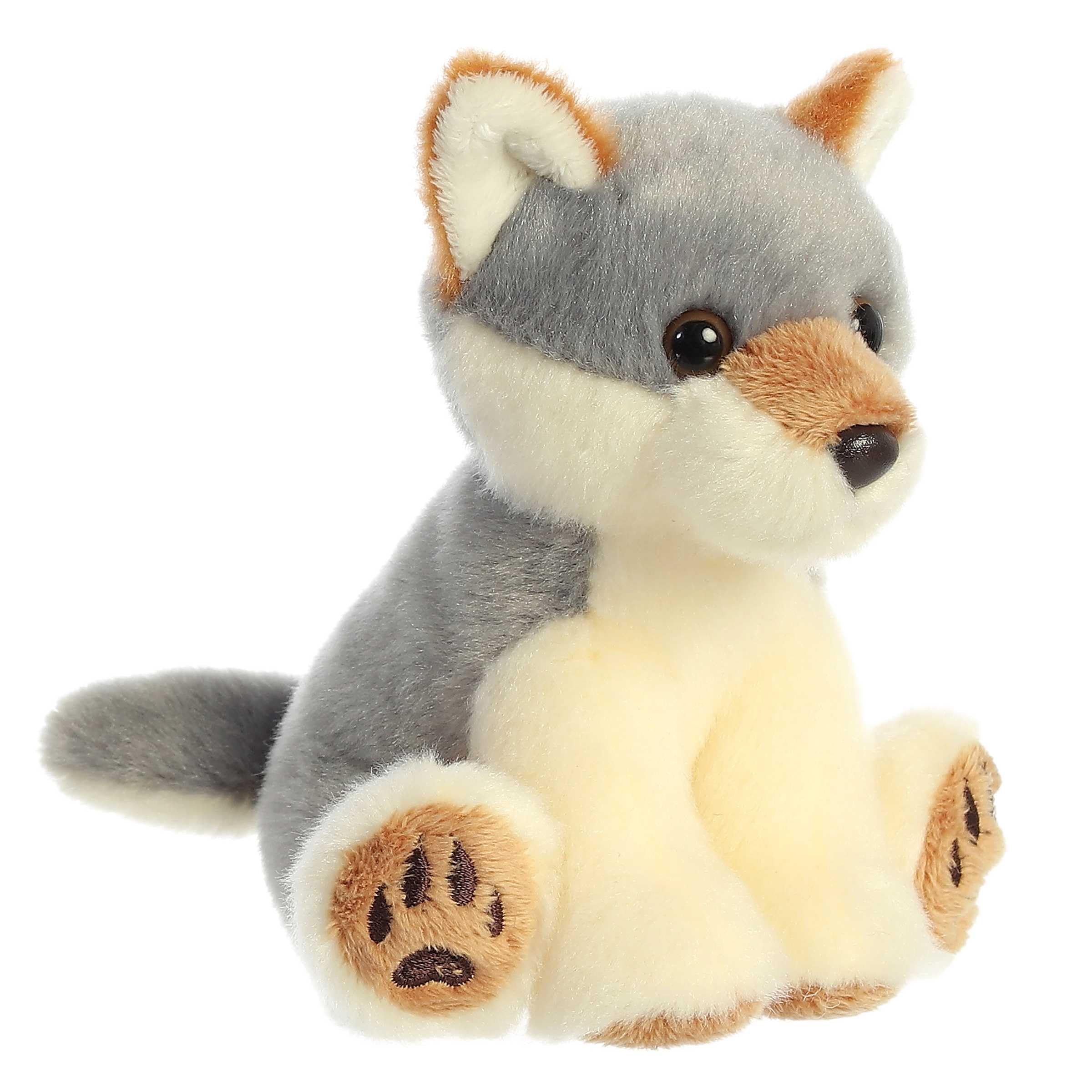 Aurora® Snuggly Lil Wiley™ Wolf Plush Toy - 5