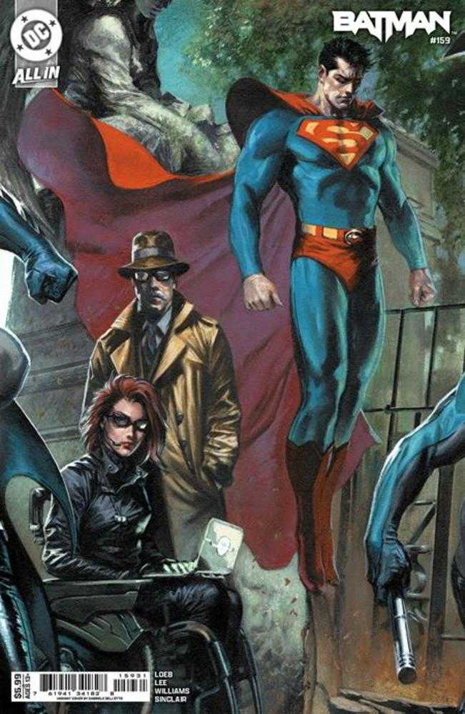 Batman #159 Comic Book - Gabriele Dell Otto Cover C Variant - Collectible Card Stock Edition - Perfect for DC Fans & Comic Collectors - Great for Display, Gifts & Investment