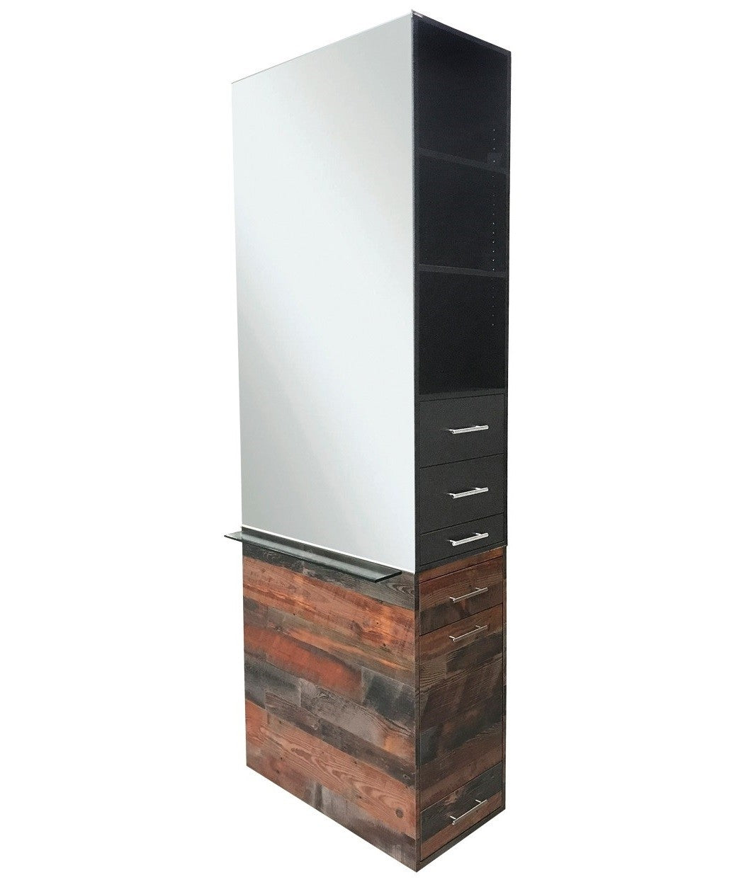 LEENA Styling Station - Professional Hair & Makeup Vanity with LED Lights & Storage | Perfect for Home Salons, Bridal Makeup & Beauty Studios