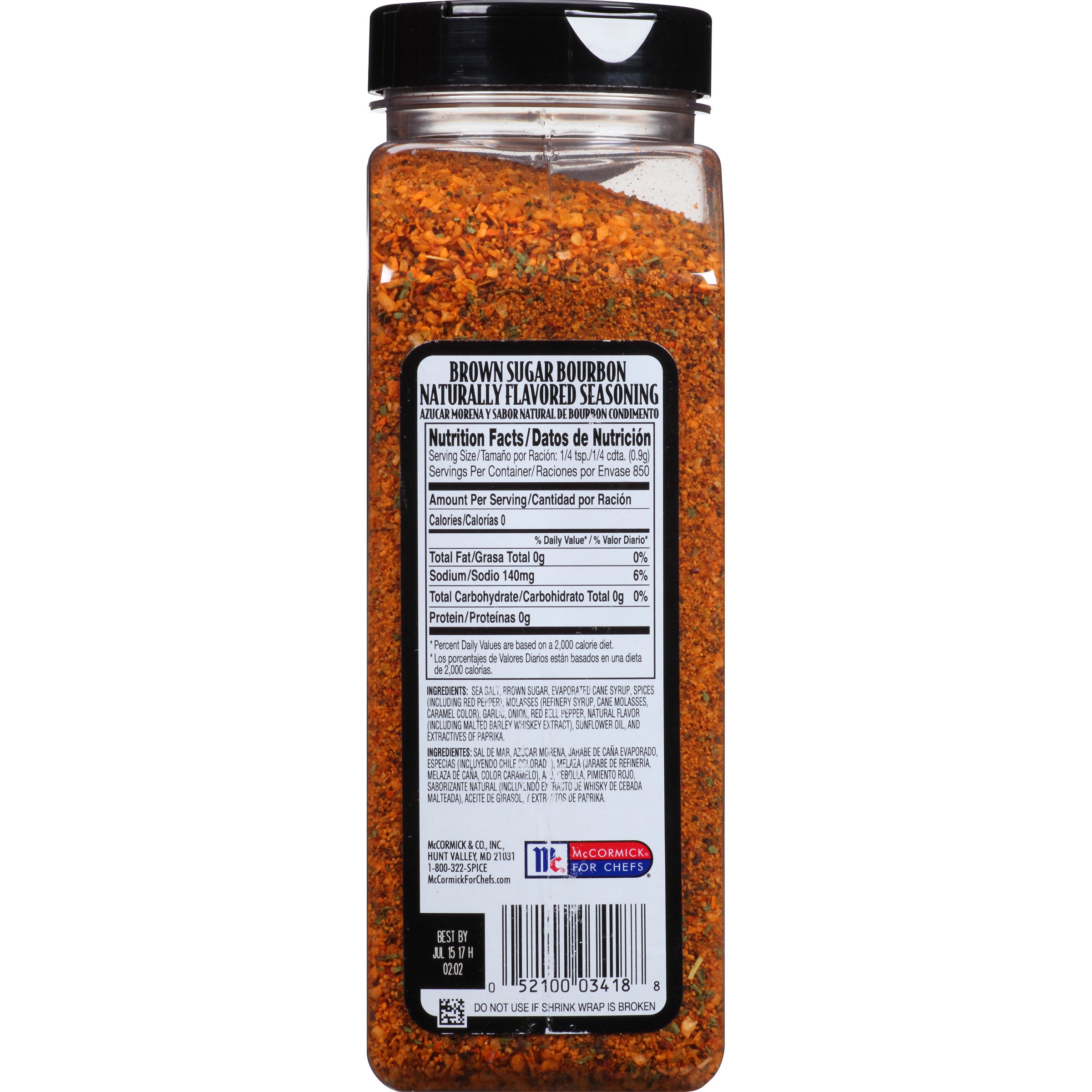 McCormick Grill Mates Hamburger Seasoning 24 oz & Brown Sugar Bourbon Seasoning 27 oz - Premium BBQ Spice Blends for Burgers, Steaks & Grilling - Perfect for Backyard Cookouts & Summer BBQs