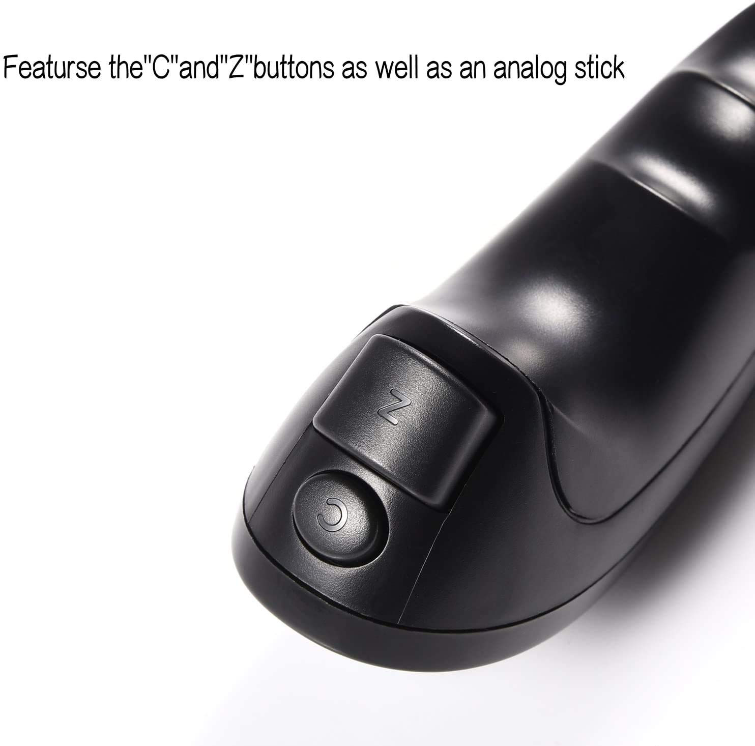 ANTCOOL Wii Nunchuck Controller 2-Pack - Compatible with Wii & Wii U - for Gaming & Fitness