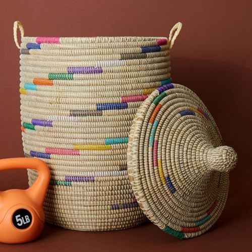 Beige Colorful Swirl
