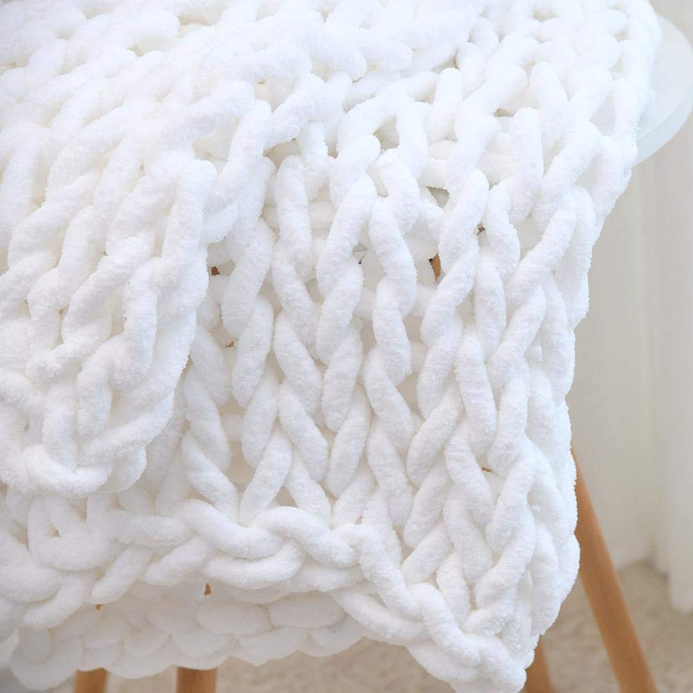 Handmade Chunky Knit Blanket - Super Large 40