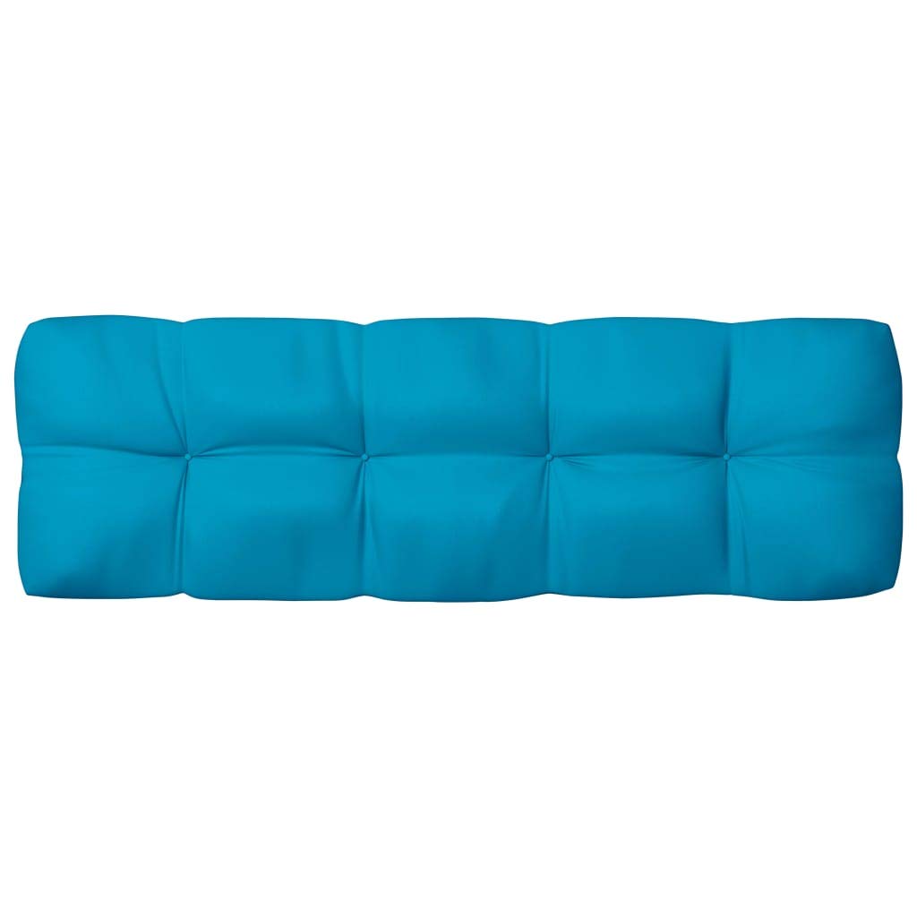 FAMIROSA 7-Piece Outdoor Sofa Cushion Set - Waterproof Patio Furniture Cushions for Garden, Deck & Poolside (Blue) - Includes Seat, Back & Side Cushions for Indoor/Outdoor Use