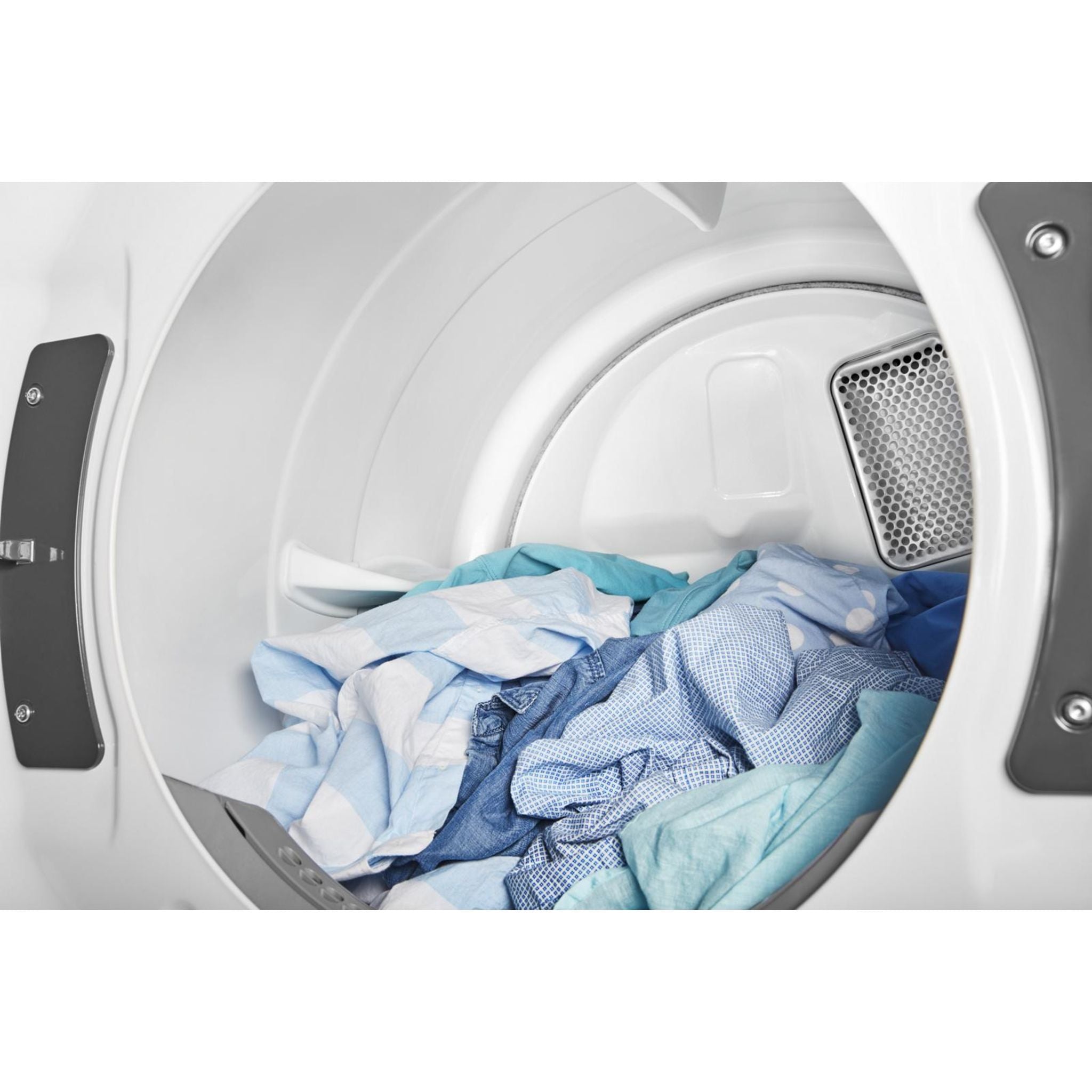 Amana NGD5800HW White Gas Dryer - High Efficiency, Large Capacity for Home Laundry - Perfect for Families & Heavy Loads