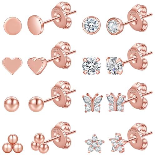 Rose Gold-8pcs