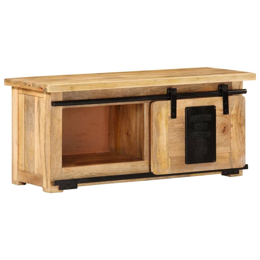 Modern TV Stand with Storage - 35.4
